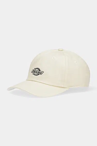 Bavlněná baseballová čepice Dickies žlutá barva, s aplikací, DK0A4Z6NK531