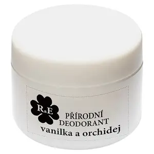 RAE Přírodní krémový deodorant vanilka orchidej plastový kelímek 15 ml