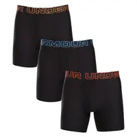 Under Armour 3PACK pánské boxerky černé (1383878 002) 5XL