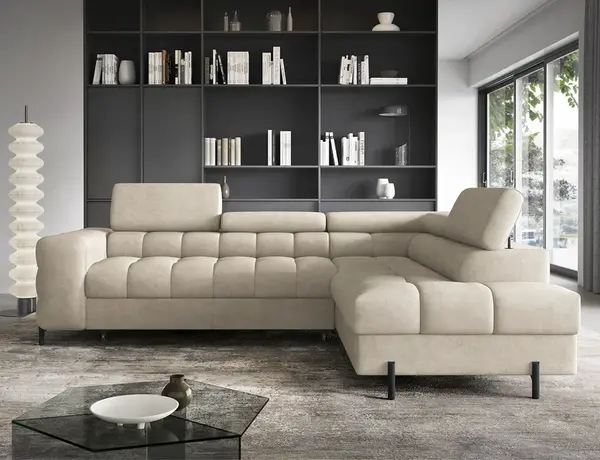 Sedací souprava Ferucce Provedení: Pravá varianta, látka: Aura 18