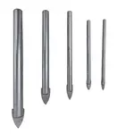 Sada vrtáků do skla, 3-10 mm, 5 ks - MAGG