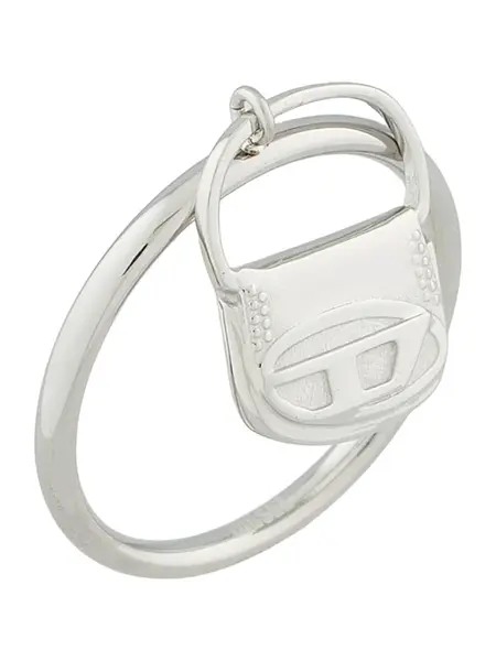 DIESEL Prsteň  strieborná