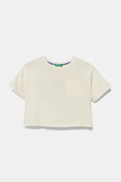 Dětské bavlněné tričko United Colors of Benetton