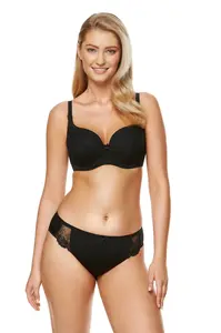 Černá podprsenka s krajkou