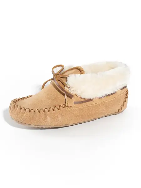 Minnetonka Poltopánky 'Charley'  svetlohnedá