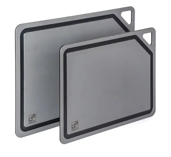 g21 Prkénko krájecí EcoCut z přírodní celulózy sada 2 ks, grafitové