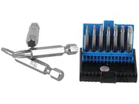 BGS technic Bity 1/4" pro poškozené šrouby TORX T10-T40, sada 7 dílů - BGS 5284