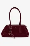 Flora&Co Eco Semišová Kabelka Bordeaux