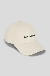 Karl Lagerfeld  Bavlněná baseballová čepice  K/ESSENTIAL