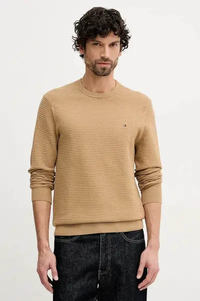 Tommy Hilfiger Bavlněný svetr Tommy Hilfiger