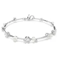 Swarovski Třpytivý náramek s krystaly a perličkami Constella 5707511