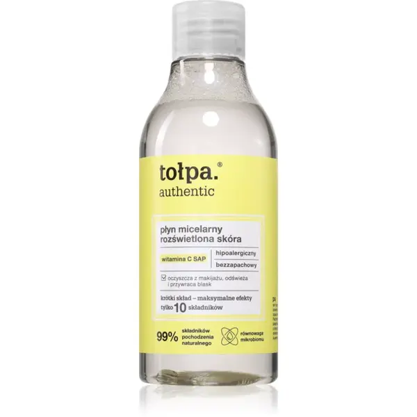 Tołpa Authentic Micellar Liquid Illuminated Skin čisticí micelární voda 300 ml
