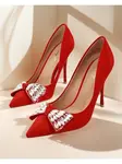 Resti Women's stiletto heels with a bow Cocarte