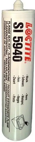 Silikon RTV, univerzální, černý, 310 ml - Loctite SI 5940