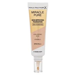 MAX FACTOR Miracle Pure SPF30 Skin-Improving Foundation 44 Warm Ivory make-up 30 ml