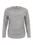 River Island Plus Tričko  sivá