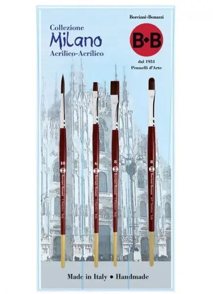 Sada štětců Milano pro akryl