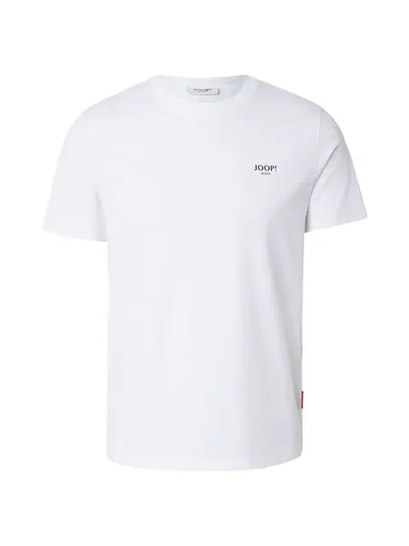 JOOP! Jeans Tričko 'Alphano'  čierna / biela