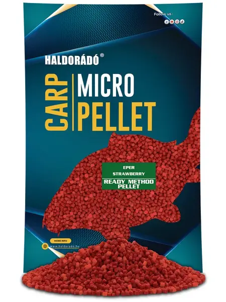 Haldorádó pelety method ready micro pellet jahoda 600 g