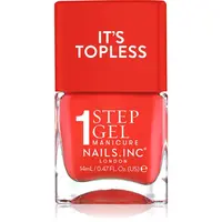 Nails Inc. It’s Topless gelový lak na nehty pro dlouhotrvající efekt odstín Jennifer 14 ml