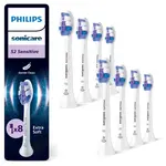 Philips Sonicare Sensitive HX6058/87 náhradní hlavice pro zubní kartáček 8 ks