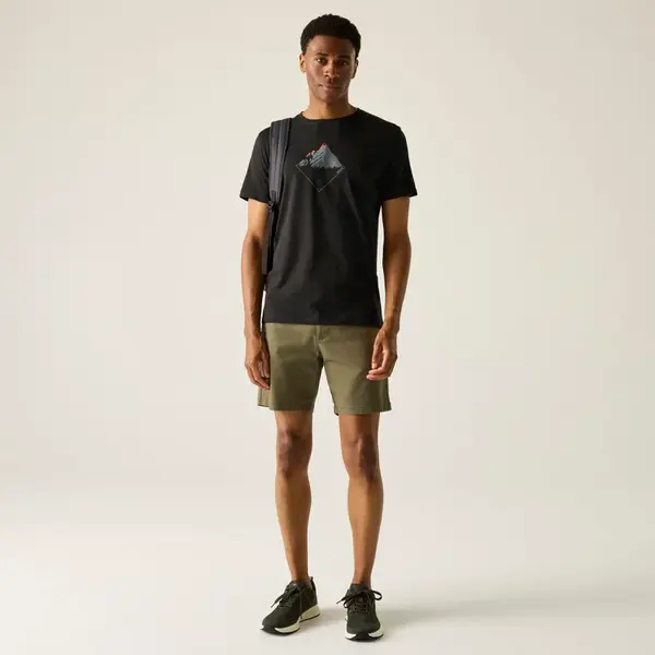 Pánské tričko regatta breezed černá l