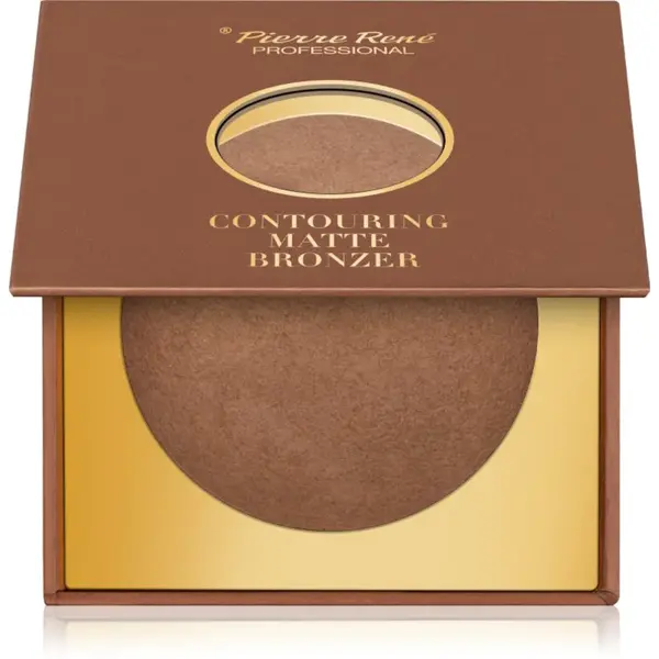 Pierre René Contouring Matte Bronzer bronzujúca paletka na oči 10 g