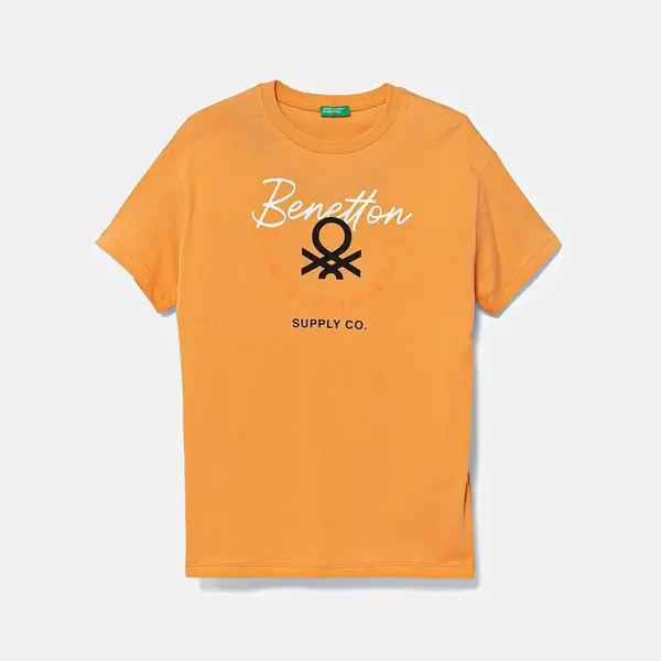 Dětské bavlněné tričko United Colors of Benetton