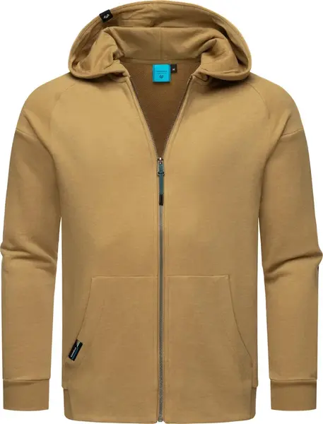 Ragwear Tepláková bunda 'Zenway'  svetlohnedá