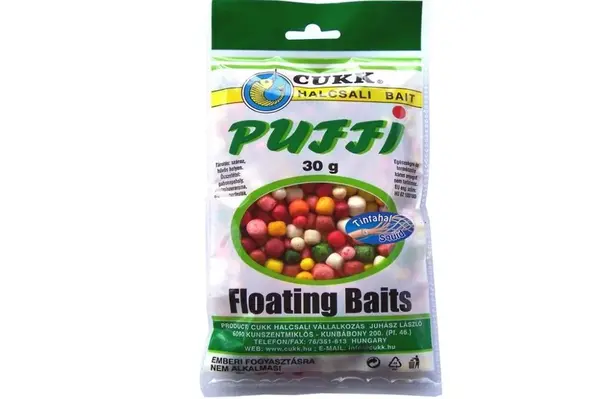 Cukk puffi mixed 30 g 4-12 mm - oliheň