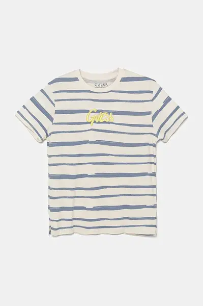 Dětské bavlněné tričko Guess