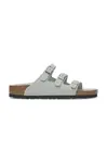 Nubukové pantofle Birkenstock Florida HEX