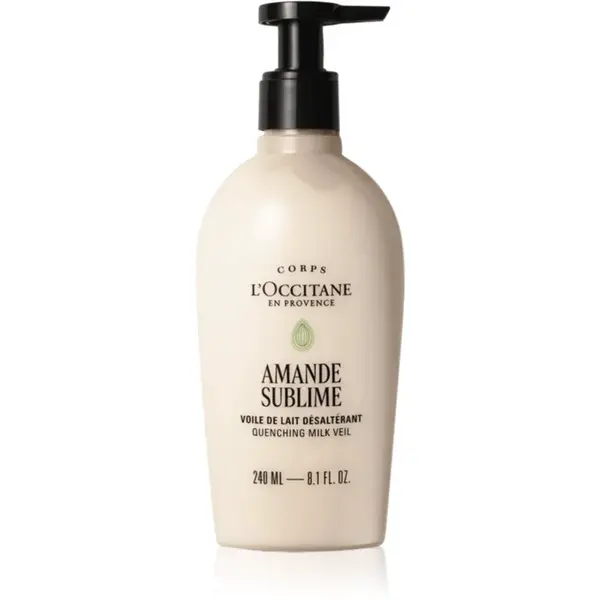 L’Occitane Amande Sublime Quenching Milk Veil hydratační tělové mléko 240 ml