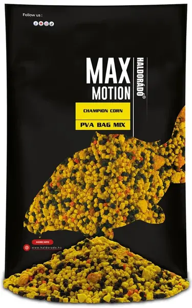 Haldorádó vnadící směs max motion pva bag mix 600 g - champion corn