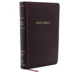 KJV Holy Bible: Personal Size Giant Print with 43,000 Cross References, Burgundy Bonded Leather, Red Letter, Comfort Print: King James Version - Thoma