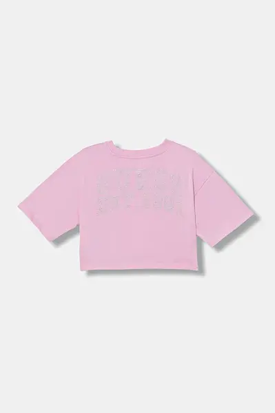 Dětské bavlněné tričko Guess