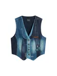 Desigual Vesta  modrá / námornícka modrá / modrá denim