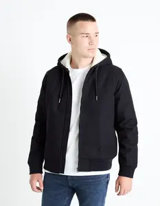 Celio Bunda sherpa s kapucí Fuhoodie - Pánské