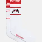 Ponožky Sprayground bílá barva, SP15021WHT