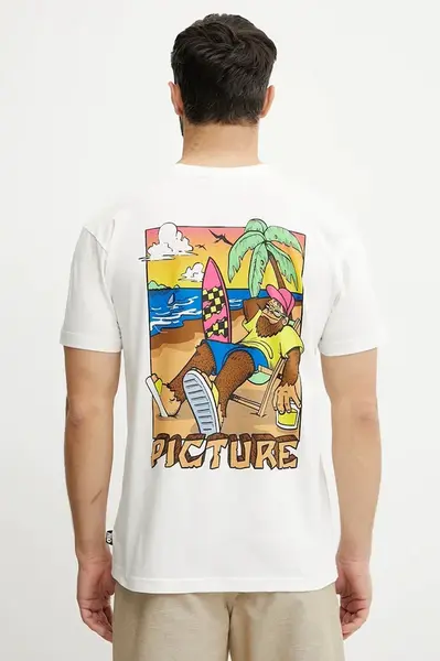 Bavlněné tričko Picture Squatchy