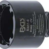 BGS Technic BGS 8327-6 Nástrčná hlavice 1/2" na matice se zářezy KM6 (vnitřní čep)