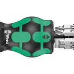 Wera 008877 Držák bitů Kraftform Kompakt Stubby se zásobníkem 4 (6 dílů)