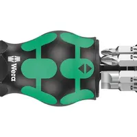 Wera 008877 Držák bitů Kraftform Kompakt Stubby se zásobníkem 4 (6 dílů)