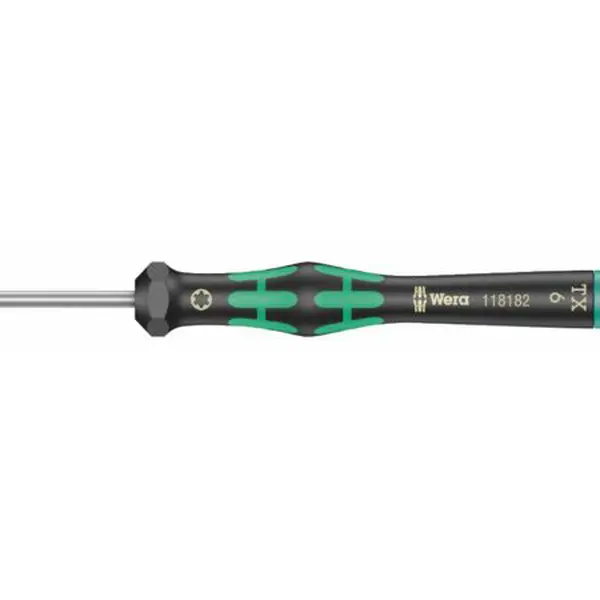 Wera 05118042001 Šroubovák TORX TX 6 HFx60 mm k použití v elektronice Kraftform Micro typ