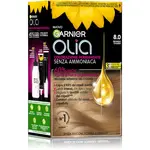 Garnier Olia permanentná farba na vlasy odtieň 8.0 Biondo Chiaro 1 ks