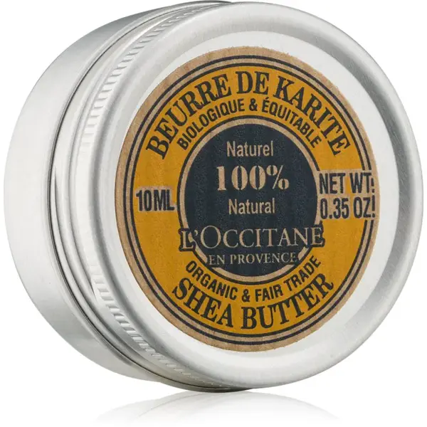 L’Occitane Shea Butter Organic-Certified* Pure Shea Butter BIO 100% bambucké maslo 10 ml