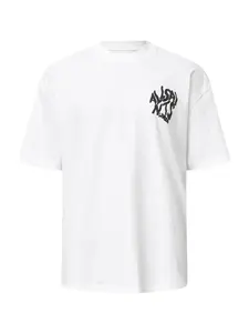 AllSaints Tričko  čierna / biela