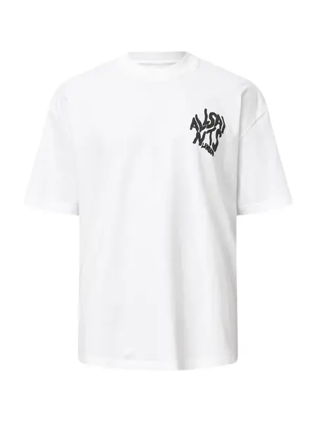 AllSaints Tričko  čierna / biela