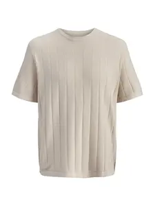 JACK & JONES Sveter 'JJEBradley'  krémová
