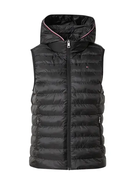 TOMMY HILFIGER Vesta  červená / čierna